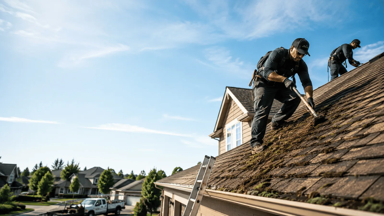 Roof Moss Removal in Medora, IL near me